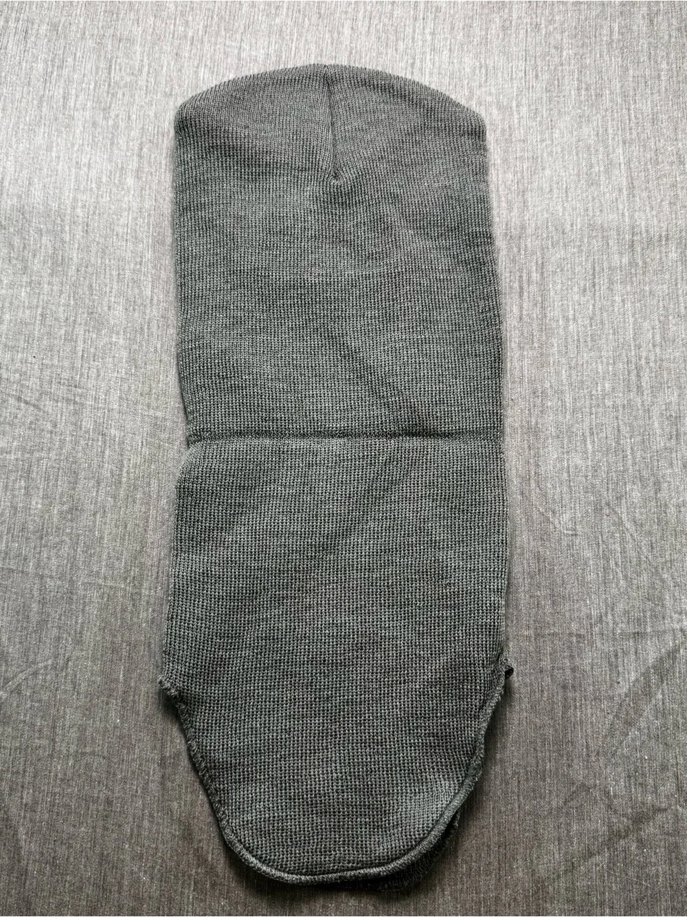 US Military issued Foliage Green Extreme Cold Weather Balaclava Hood Wool Blend